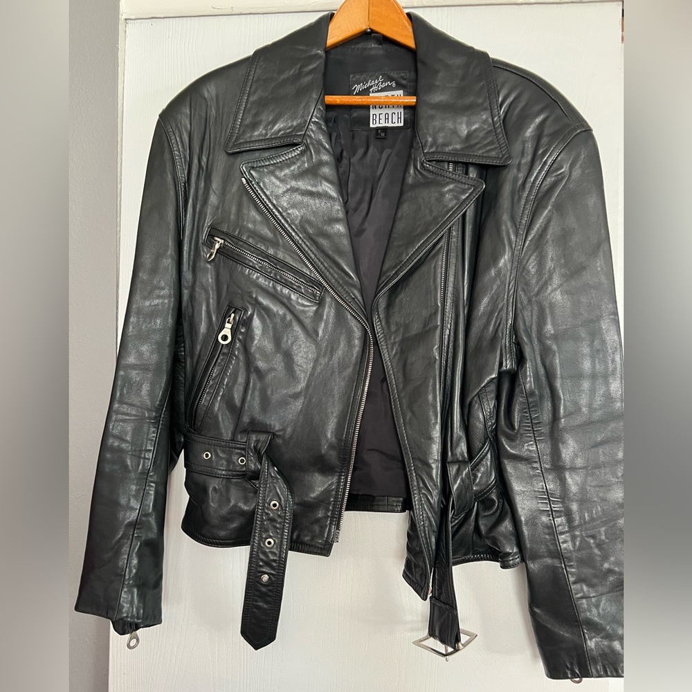 Vintage Michael Hoban North Beach Leather Jacket